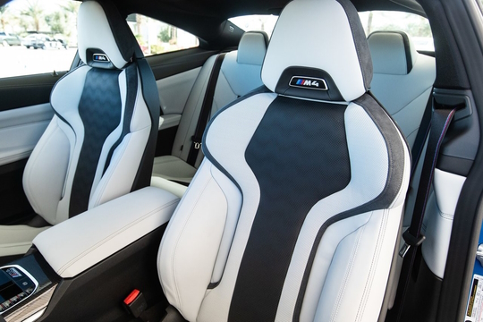 Leather Car Seats Covers and Interior of BMW M4